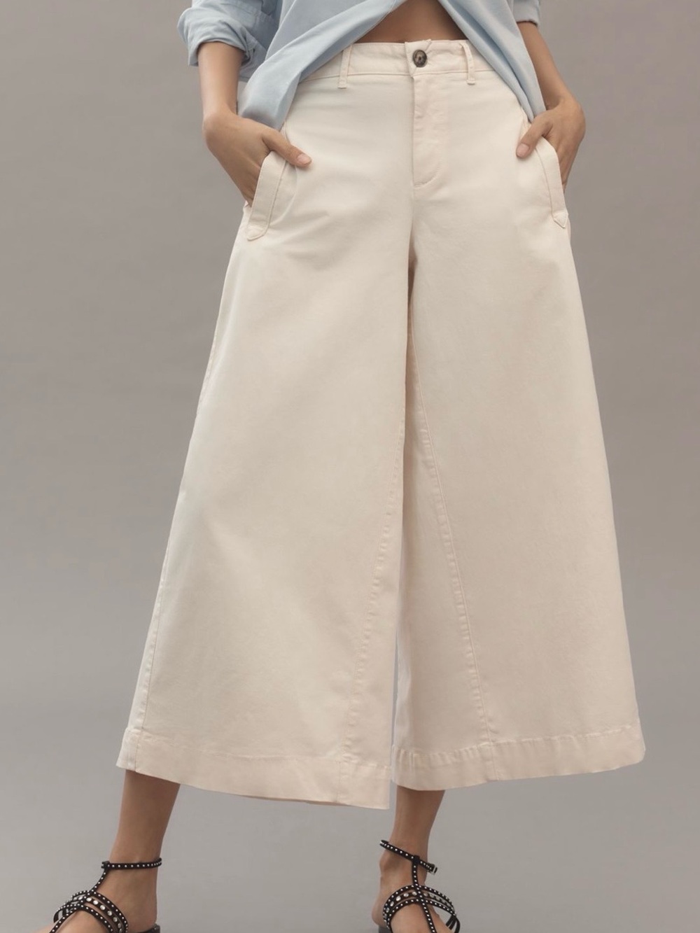 EUC! Maeve Ultra-Wide-Leg A-Line
Chino Pants - Picture 4 of 10